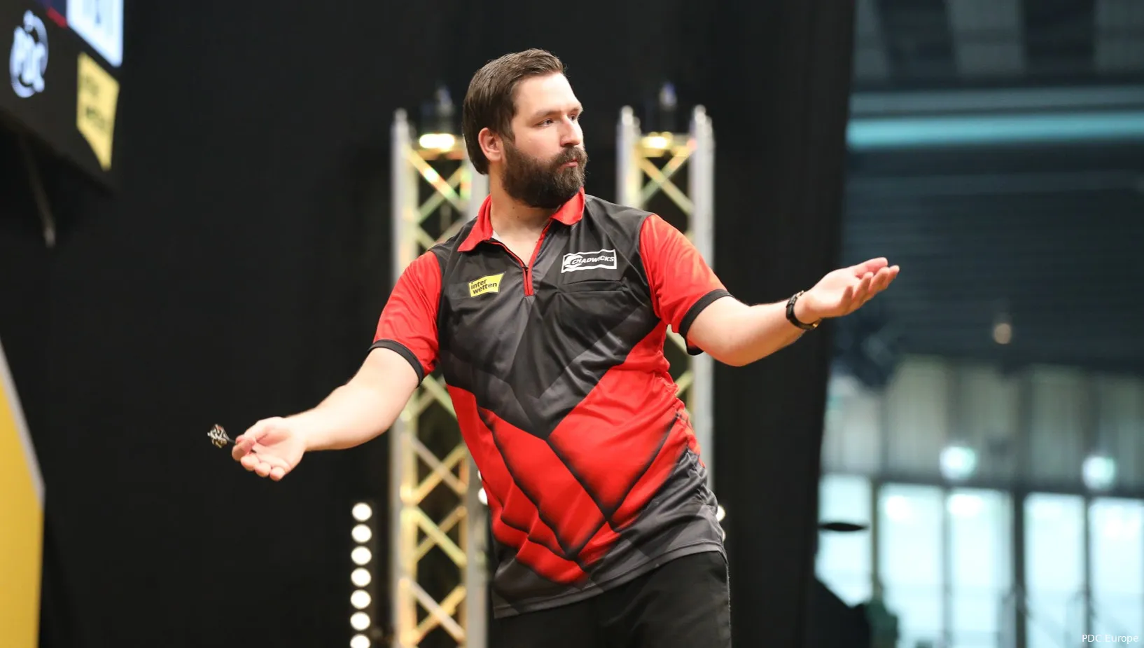 Adam SmithNeale produces ninedart finish during European Tour qualifying tournament